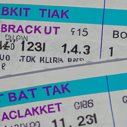 תמונה של כרטיס טיסה מקראבי לבנגקוק המראה את זמני ההמראה וההגעה.
